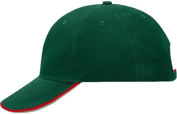 Dark green/red/dark khaki