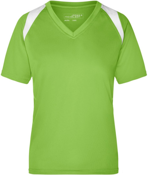 Lime green/white