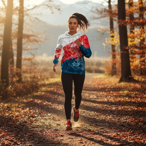 Mikina hoodie Trikolora Patriot dámská (4)