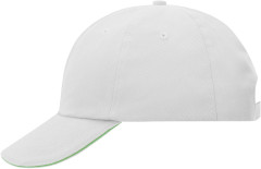 White/lime green