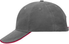 Dark grey/red/white