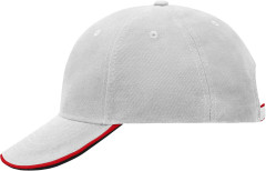 Light grey/red/black