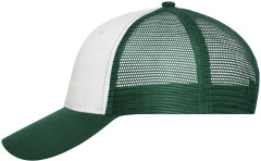 White/dark green