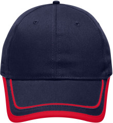 Navy/red