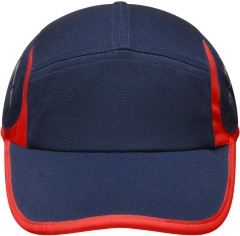 Navy/red