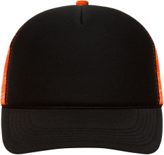 Black/neon orange