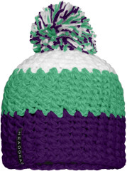 Crocheted Cap with Pompon