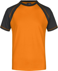 Orange/black