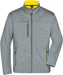 Dark melange/yellow