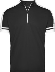 Pánský bike triko half zip