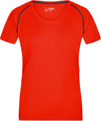 Bright orange/black