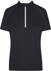 Dámský bike triko half zip klasické