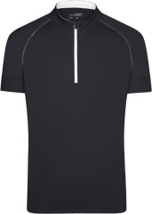 Pánský bike triko half zip klasické