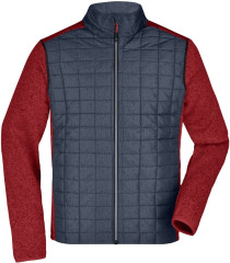 Red melange/anthracite melange