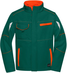 Dark green/orange