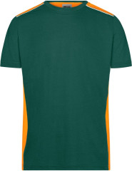 Dark green/orange