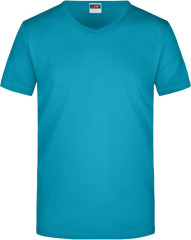 Pánské slim fit V triko