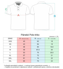 Polo triko Trikolora pánské (5)