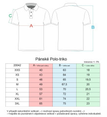 Polo triko Trikolora pánské (5)